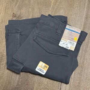 Carharrt Men’s Rugged Flex Rigby Cargo Shorts Relaxed Fit Gray  NWT Size 33